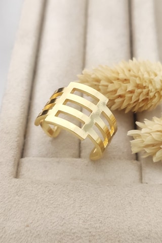 Bague - Plaqué or jaune