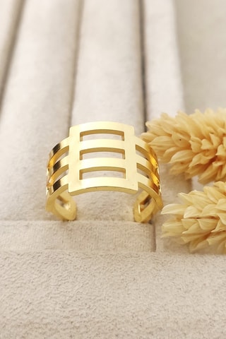 Bague - Plaqué or jaune