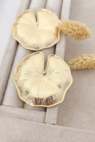 Boucles d'oreilles - Laiton plaqué or