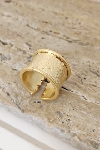 Bague ajustable - Laiton plaqué or