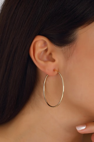 Boucles d'oreilles - Laiton plaqué or