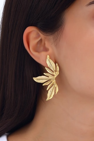 Boucles d'oreilles - Laiton plaqué or