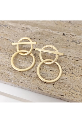 Boucles d’oreilles dorées à l'or fin