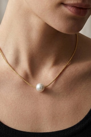 Collier doré à l'or fin