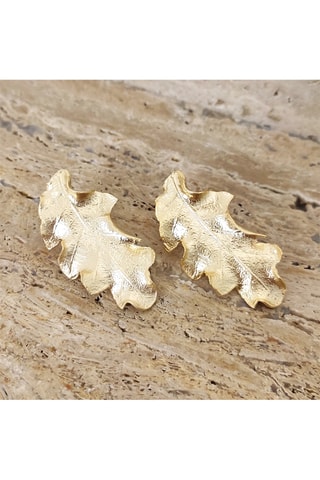 Boucles d'oreilles - Laiton plaqué or