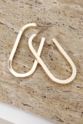 Boucles d'oreilles - Laiton plaqué or