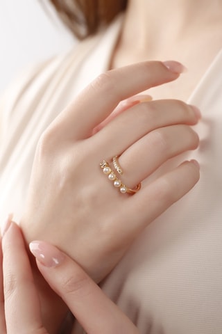 Bague - Plaqué or jaune