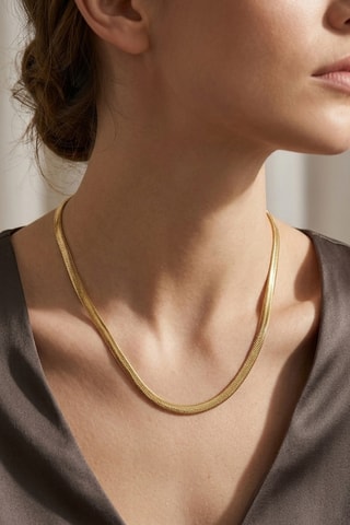 Collier doré à l'or fin