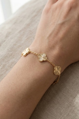Bracelet doré à l'or fin