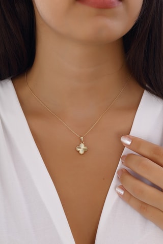 Collier doré à l'or fin