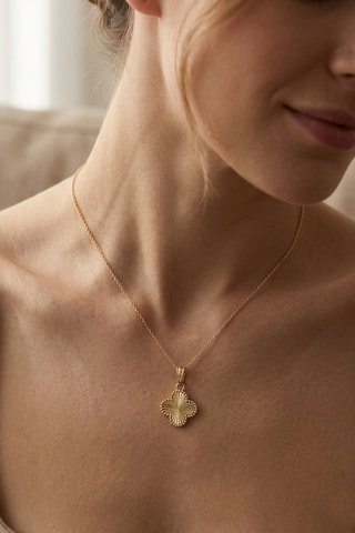 Collier doré à l'or fin