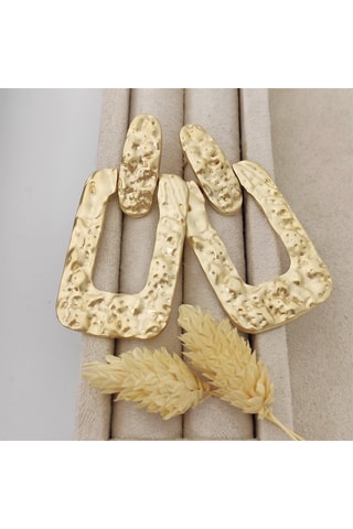 Boucles d’oreilles dorées à l'or fin