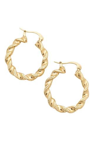 Boucles d'oreilles - Laiton plaqué or