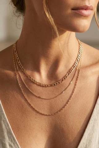 Collier doré à l'or fin