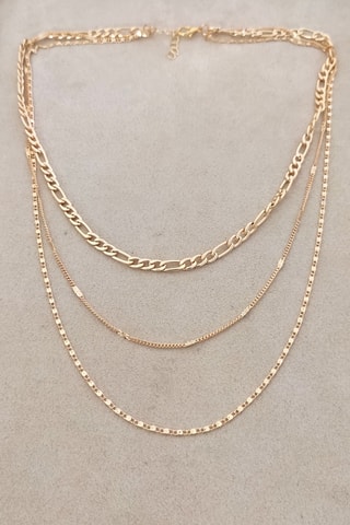 Collier doré à l'or fin