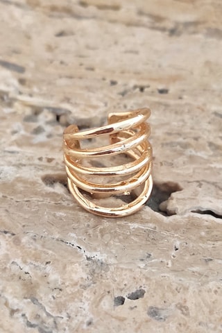 Earcuff - Laiton plaqué or