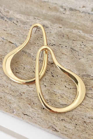 Boucles d’oreilles dorées à l'or fin