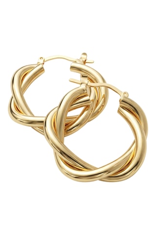 Boucles d'oreilles - Laiton plaqué or