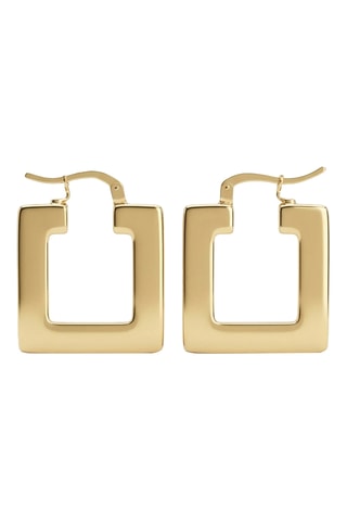 Boucles d'oreilles - Laiton plaqué or