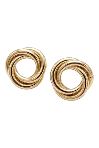 Boucles d'oreilles - Laiton plaqué or