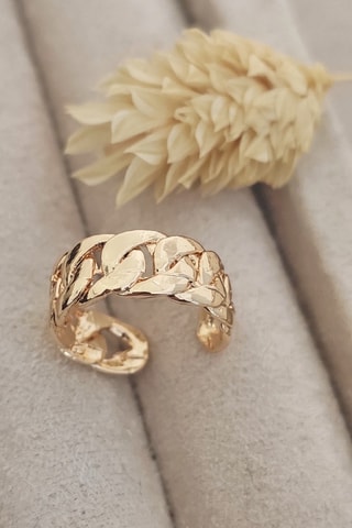 Earcuff - Laiton plaqué or