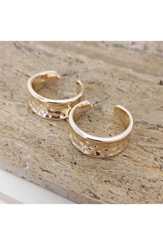 Boucles d'oreilles - Laiton plaqué or