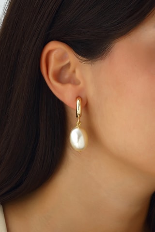 Boucles d'oreilles - Laiton plaqué or