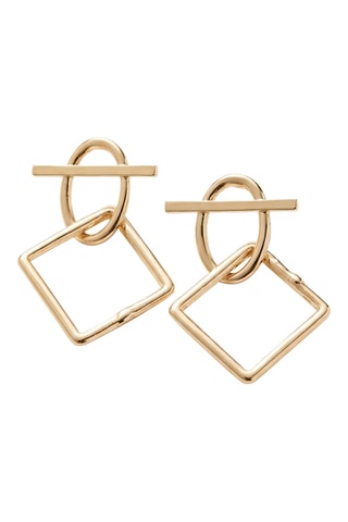 Boucles d’oreilles dorées à l'or fin