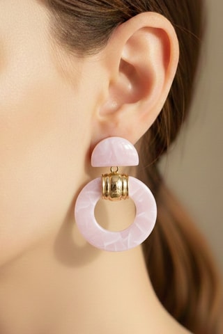 Boucles d'oreilles - Rose