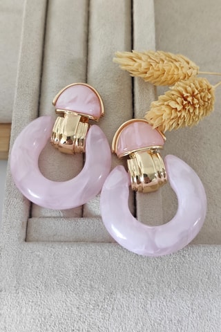 Boucles d'oreilles - Rose