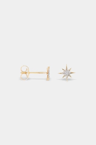 Pendientes Mon étoile - 
Oro amarillo