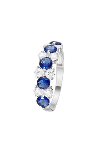 Anillo Océan  - Oro blanco