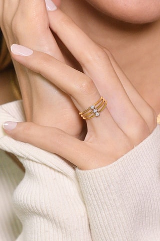 Anillo Abbie - Oro amarillo