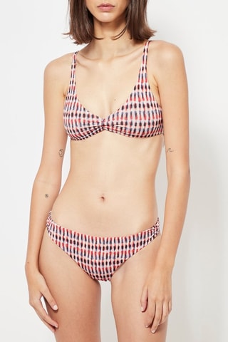 Reggiseno bikini con coppe - Ecrù