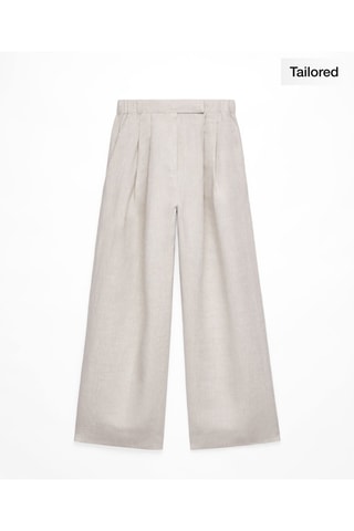 Pantaloni in lino - Beige