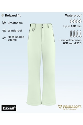 Pantaloni relaxed - Verde acqua