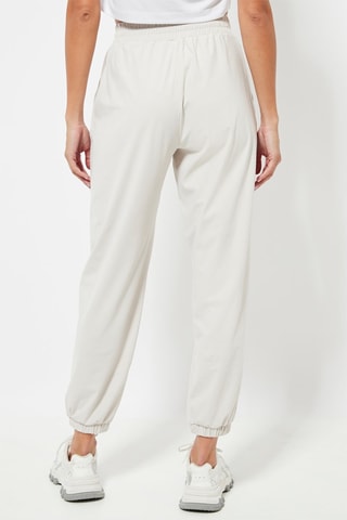 Pantaloni a vita alta - Ecrù