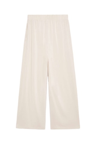 Pantaloni wide legs - Beige
