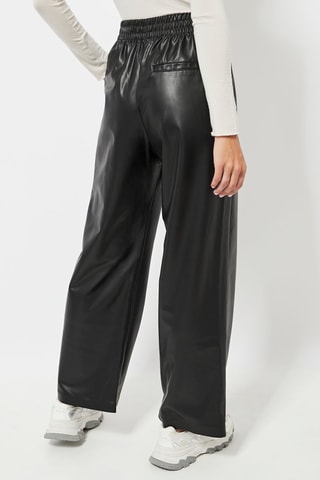 Pantaloni a vita alta - Nero