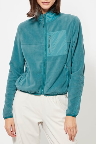 Giacca in pile - Verde