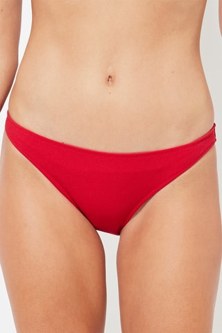 Slip bikini - Rosso