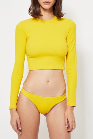 Crop top - Giallo