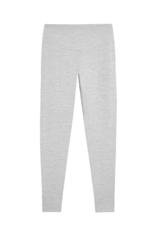 Leggings a vita alta - Grigio chiaro