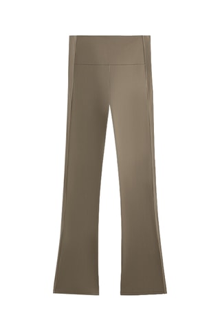 Pantaloni flare - Kaki