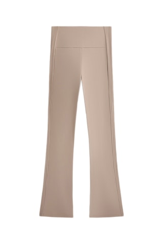 Pantaloni flare - Beige