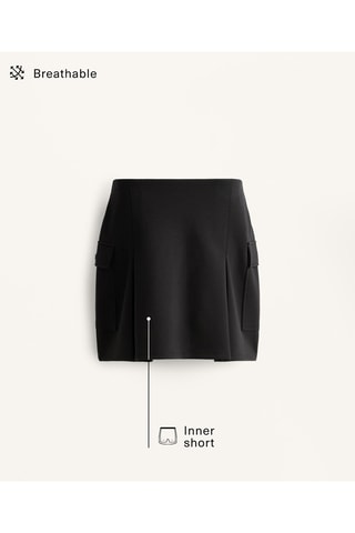 Gonna shorts - Nero
