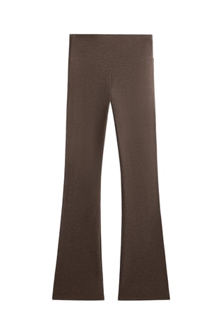 Pantaloni flare - Marrone