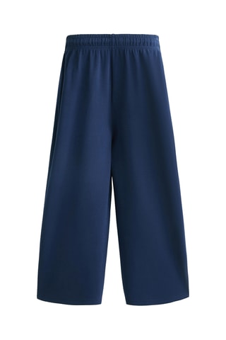 Pantaloni wide legs - Navy