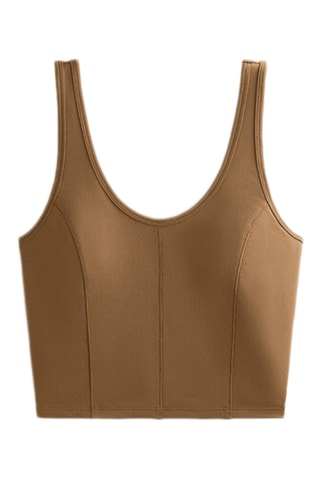 Top sportivo - Marrone