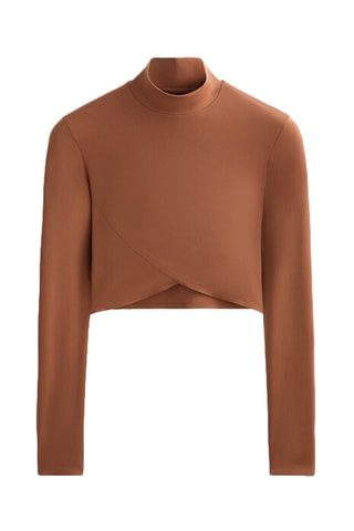 Crop top - Marrone